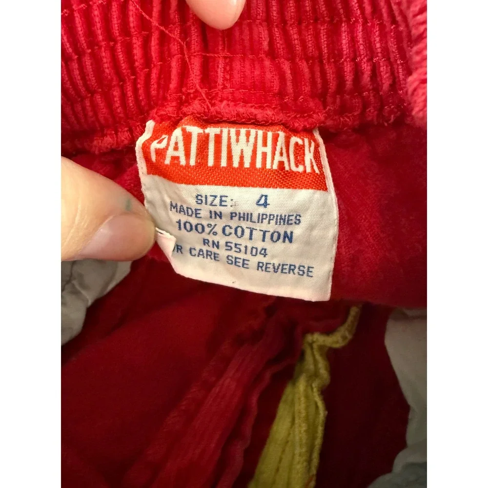 Pattiwhack vintage 80s/90s youth corduroy pants